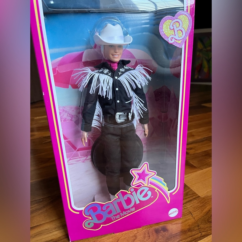 Barbie Movie 2023 Collectible Ken Doll COWBOY, NEW